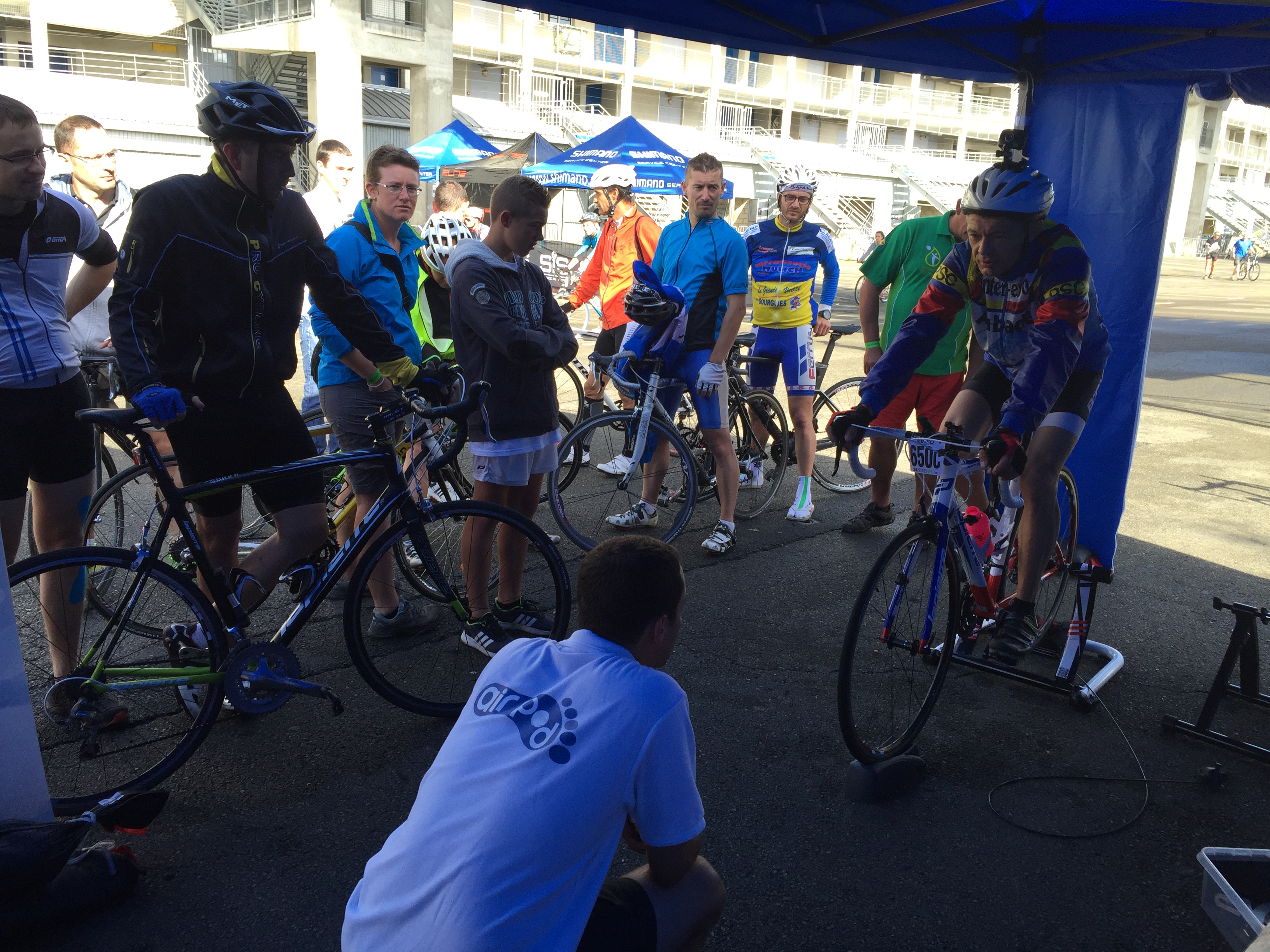 Bilan postural vélo - 24 heures du Mans 2016