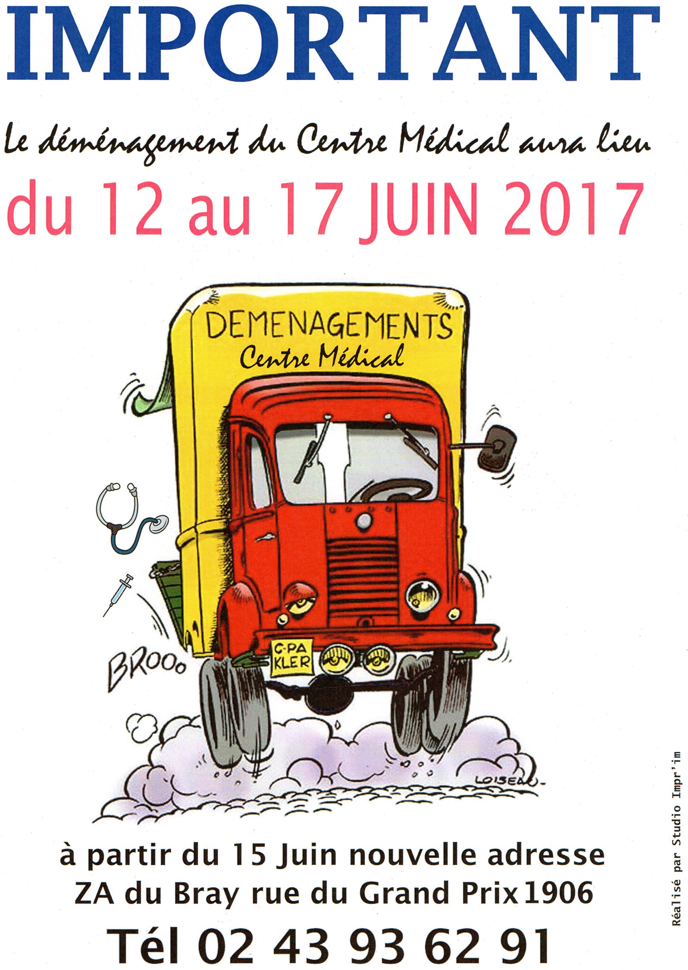Déménagement maison de santé du val de braye